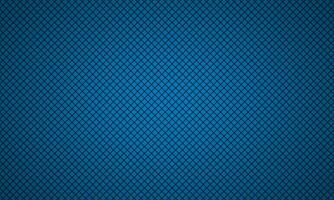 Blue diagonal square grid background vector