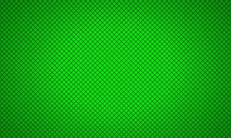 Green diagonal square grid background vector