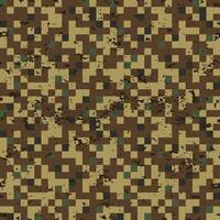Seamless pattern square brown camouflage grunge vector