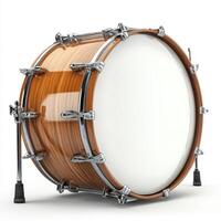 drum isolated on white background photo