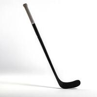 ice hockey stick isolated on white photo