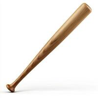 A baseball bat on a white background photo