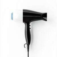 hair dryer isolated on white photo