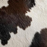 A close up of a cow's skin photo