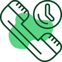 Support Outline Style Icon vector
