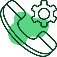 Phone Outline Style Icon vector