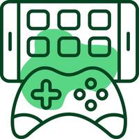 Game controller Outline Style Icon vector