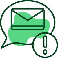 New email Outline Style Icon vector