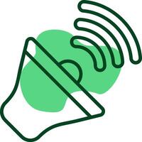 Sound Outline Style Icon vector