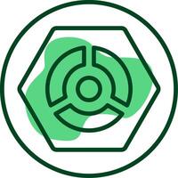 Toolbox Outline Style Icon vector