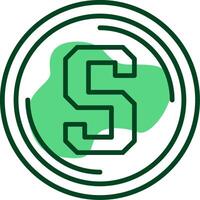 Sandbox Outline Style Icon vector