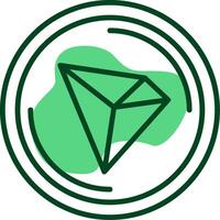 Tron Outline Style Icon vector
