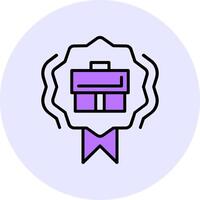Quality Filled Circle Fill Style Icon vector
