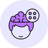 More Filled Circle Fill Style Icon vector