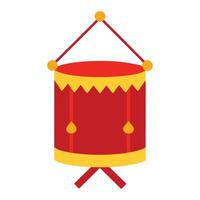 Decorative Red Drum vector