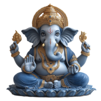 lord ganesha statue hindu god transparent background png