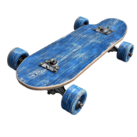 a skateboard is shown on a transparent background png