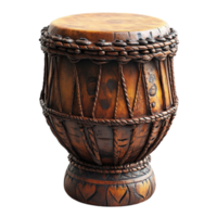 Bongo drum symbol for music against Transparent Background. png