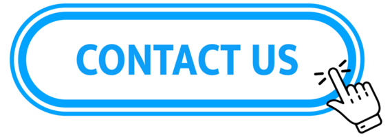 Contact us Button with pointer clicking. Web button. Finger Pressing. Click to Contact us Concept. illustration png
