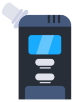 Portable breathalyzer. Device for determining the intoxication of a person. png