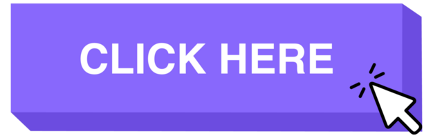 Click here button with hand cursor. Hand pointer clicking. illustration png