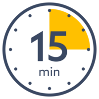 Set of timer and Stopwatch icons. Countdown symbol. Kitchen timer icon png