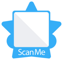 QR codes for smartphone, mobile app, payment and discounts. Template scan me Qr code. png