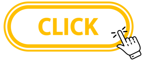 Click Button with pointer clicking. Web button. Finger Pressing. Click to Click here Concept. illustration png
