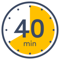 Set of timer and Stopwatch icons. Countdown symbol. Kitchen timer icon png