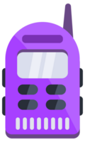 Walkie talkie set. Portable Radio Device. Handheld Transceiver png