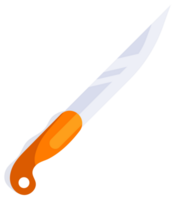 Knife camping set. Tool hiking. Handle sharp, weapon army. png