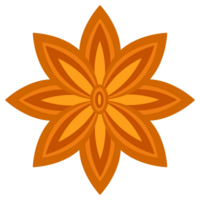 Cinnamon set. Cinnamon sticks tied with a rope. Fragrant spice. png