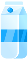 Illustration featuring dairy products in various containers, promoting a healthy and balanced diet png