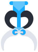 Robotic Claw set. Grabbing Mechanical claw toy. Grip robotic claw in factory png