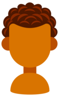 Featuring a diverse group of people of different ethnicities and hairstyles looking forward with blank faces. png