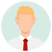 Set of different people avatars. User avatar in circle. illustration png