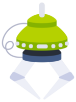 Robotic Claw set. Grabbing Mechanical claw toy. Grip robotic claw in factory png
