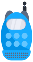 Walkie talkie set. Portable Radio Device. Handheld Transceiver png