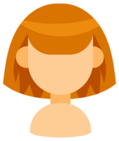 Featuring a diverse group of people of different ethnicities and hairstyles looking forward with blank faces. png