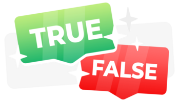 Two speech bubbles with FUTURE in green and PAST in red, symbolizing the contrast and transition between times. png