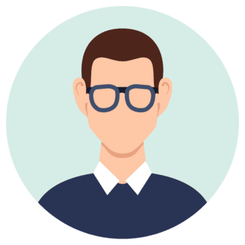 Set of different people avatars. User avatar in circle. illustration png