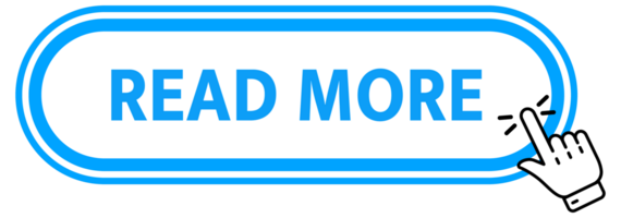 Read More Button with pointer clicking. Web button. Finger Pressing. Click to Read More Concept. illustration png