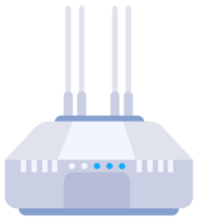 Wifi router set. Antenna connection internet, ethernet network. png