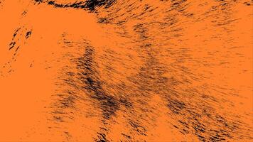 A dynamic abstract background featuring vibrant orange and black textures vector