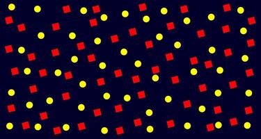 fabric pattern. round and square patterns background vector