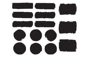 Abstract horizontal grunge background templates vector