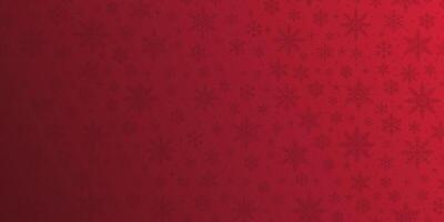 Red Christmas background texture, snowflake illustration, gradient greeting winter holiday banner design vector