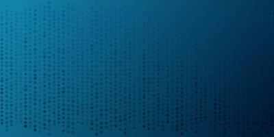 Blue abstract background with dots, shimmery vibrant blue gradient, music level visualizer cover or banner design vector