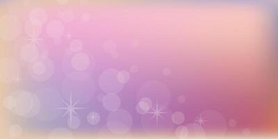 Magical gradient colorful smooth color blend background with star bokeh, festive celebration wallpaper design vector