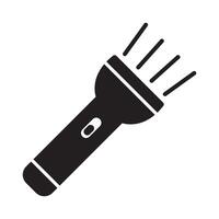 Flashlight icon, Flashlight sign. vector